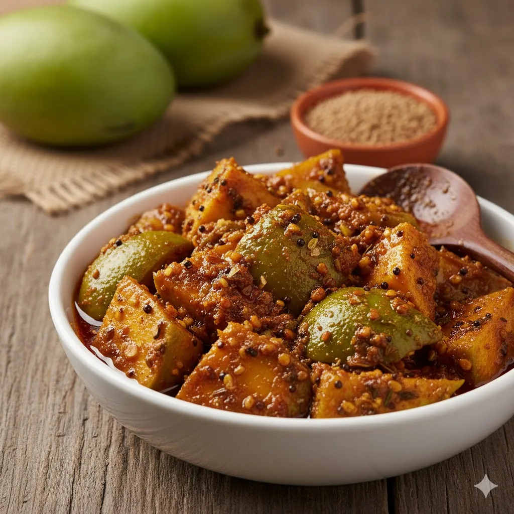 Traditional pickles and spice powders